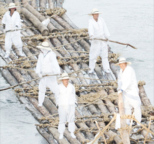 동강뗏목축제 현대 배경